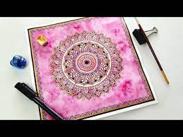 How to Teach Kids to Draw a Mandala for the First Time
