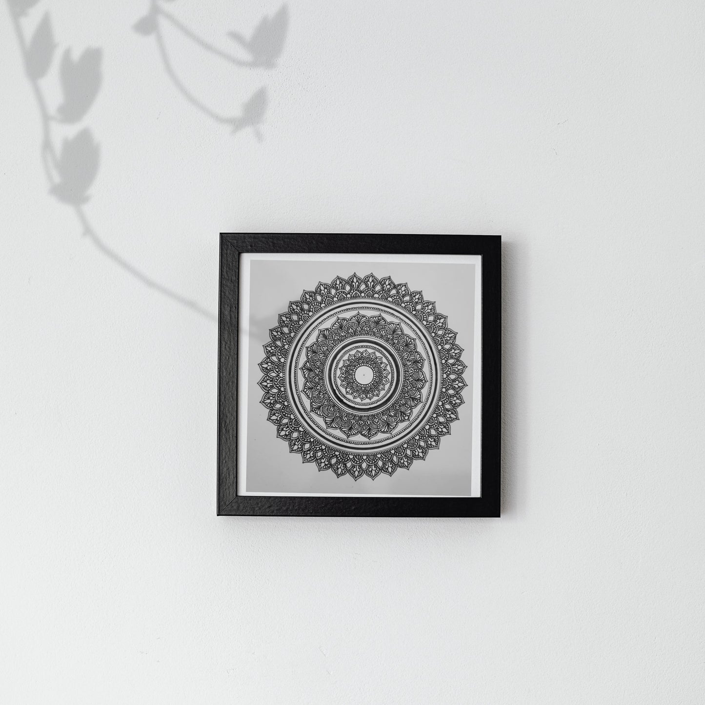 Black Intricacy mandala