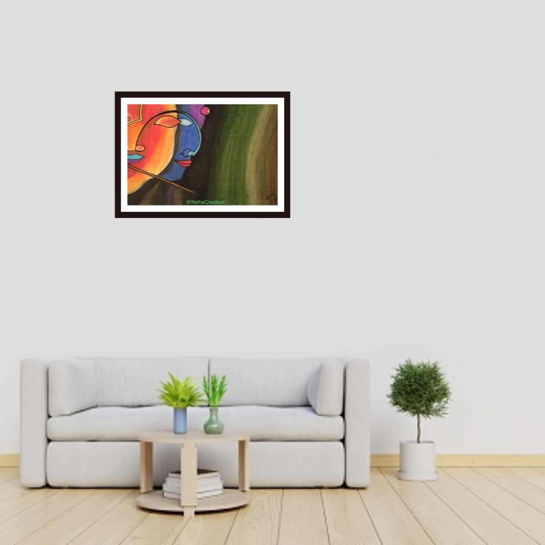 Radhe- Krishna art