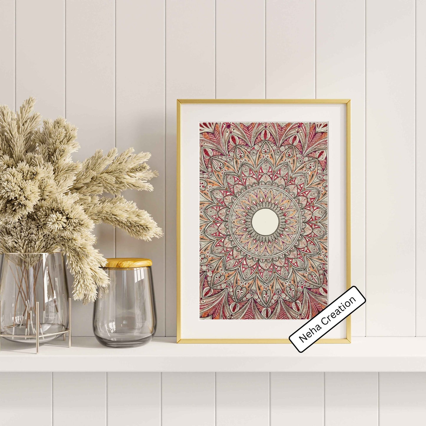 Colorful Intricate Mandala