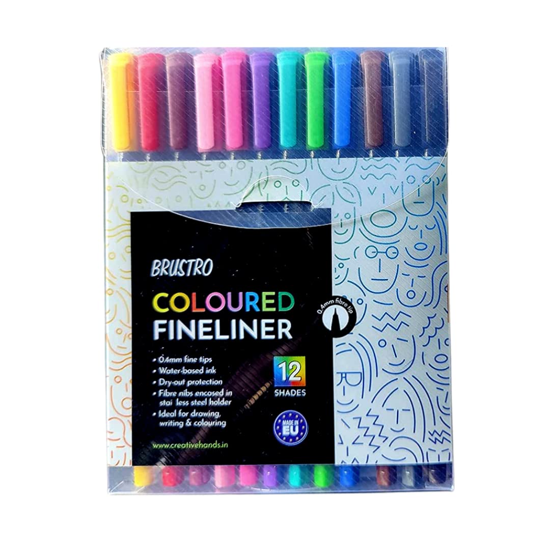 Ink Brustro Doodle Pens BRUSTRO Professional Pigment Based