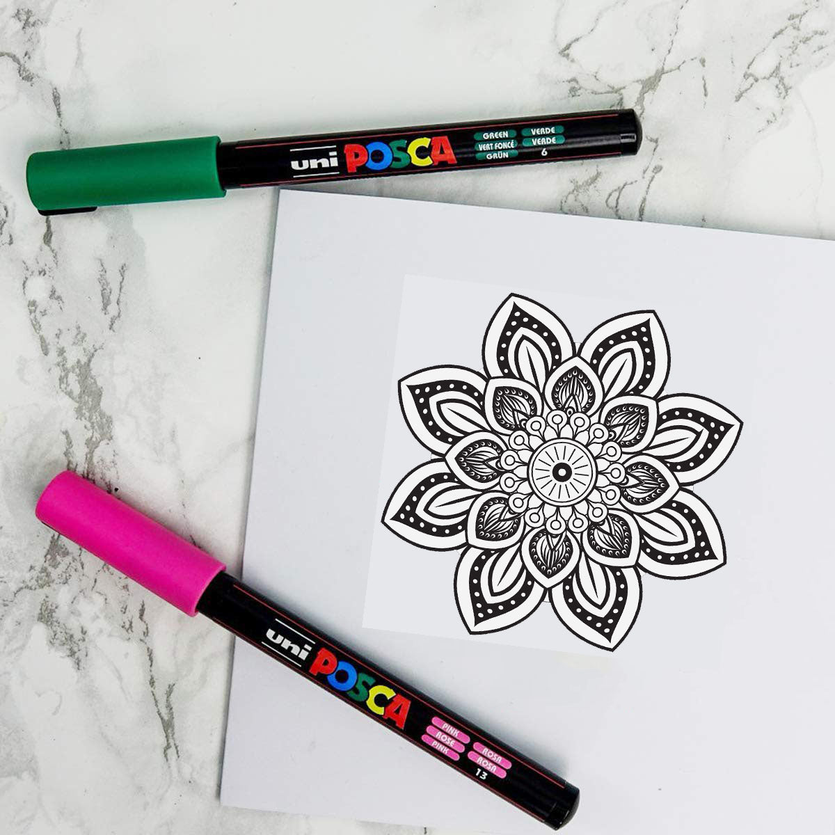 uni-ball Posca Fine Tip Markers