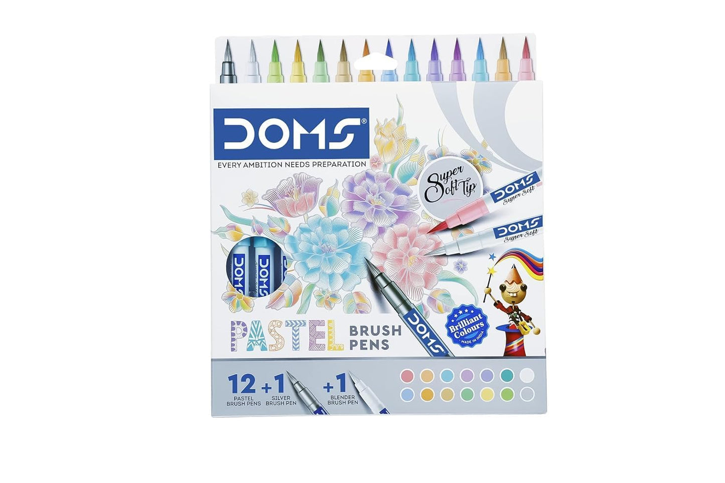 Super Soft Tip Pastel Shades Brush Pen Set