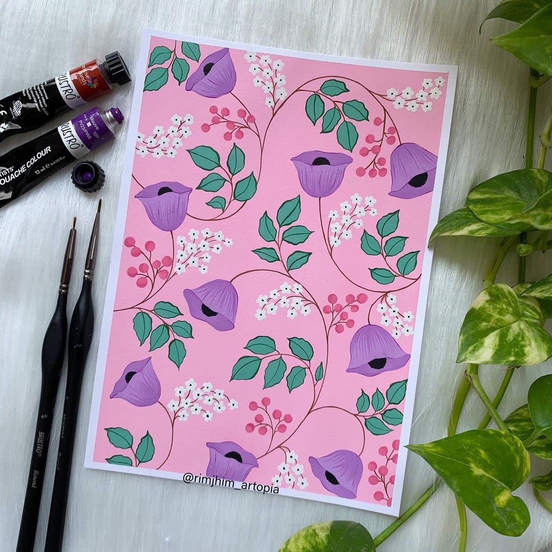 Gouache Color set of 24