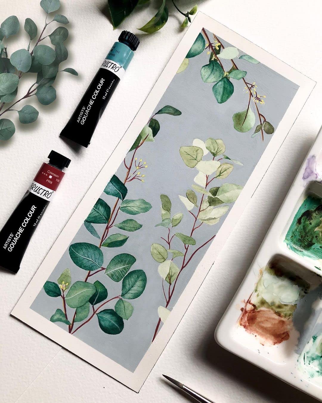 Gouache Color set of 24