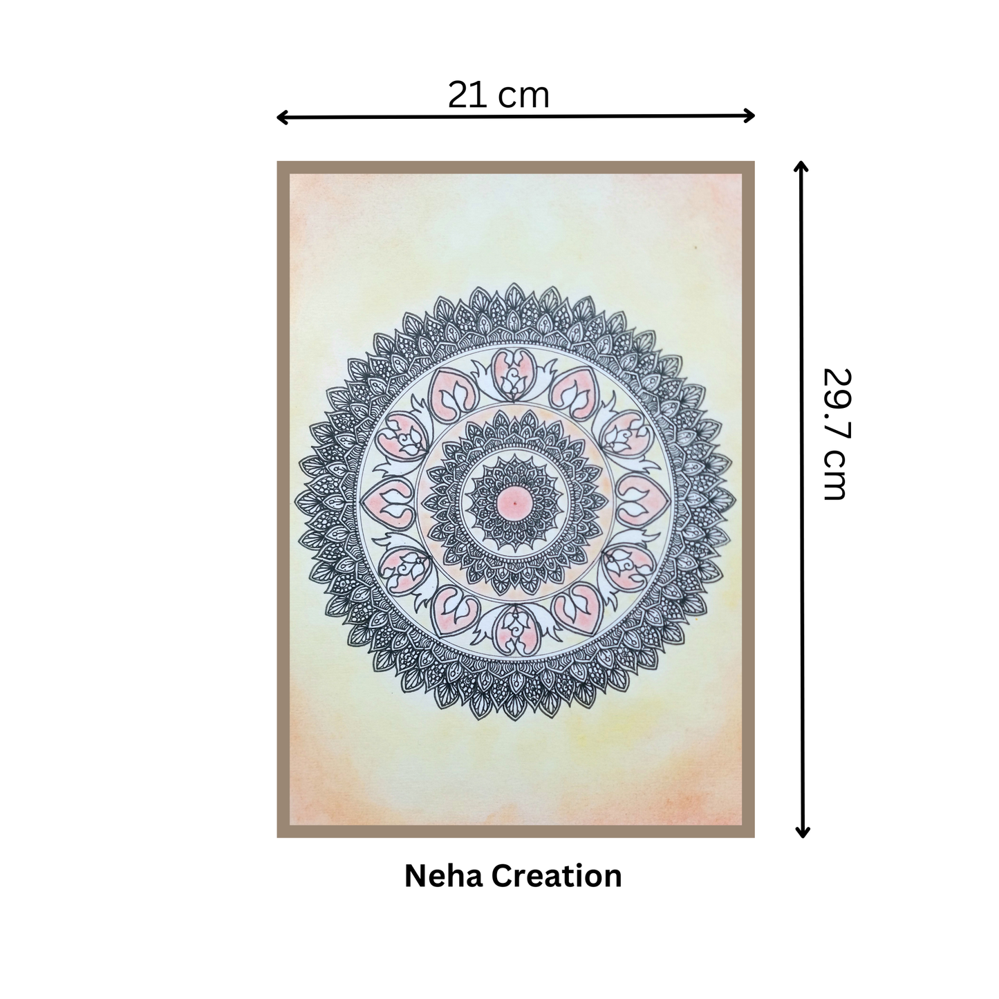 Intricate Tezhip Mandala