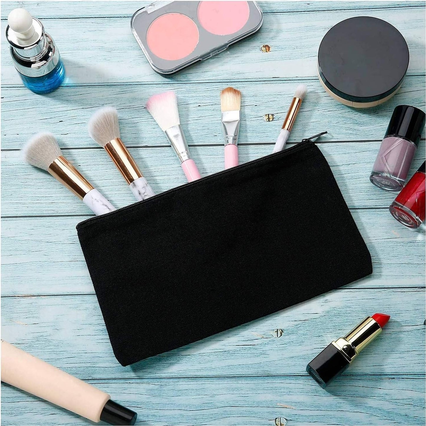 DIY Craft Canvas Pouch