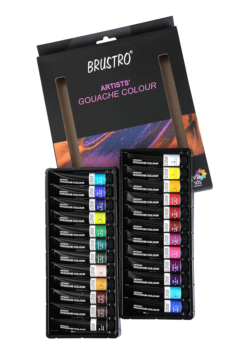 Gouache Color set of 24