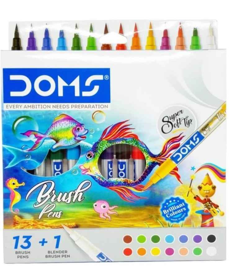 Brush Pens set 14 shades- DOMS