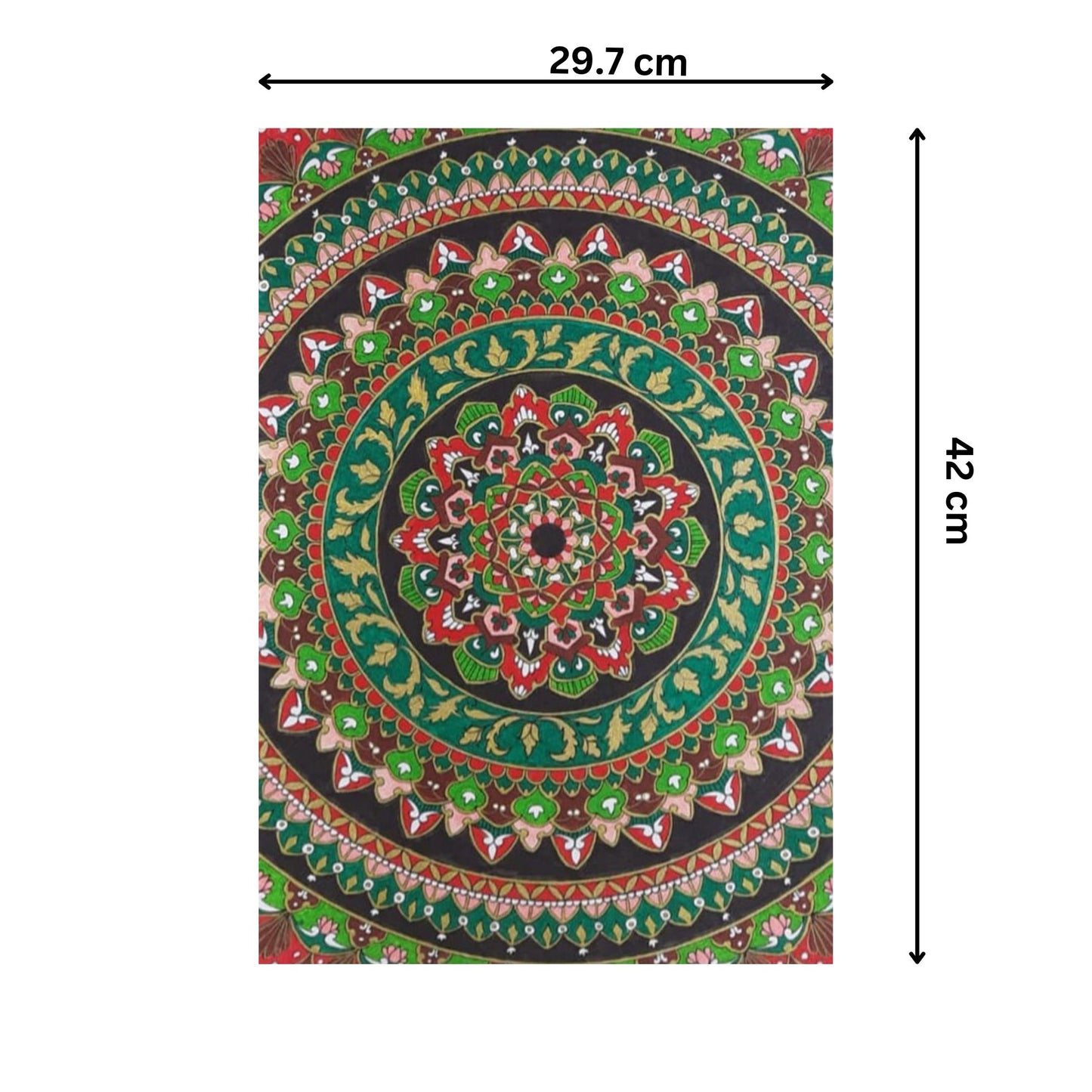 Ornate Mandala Painting
