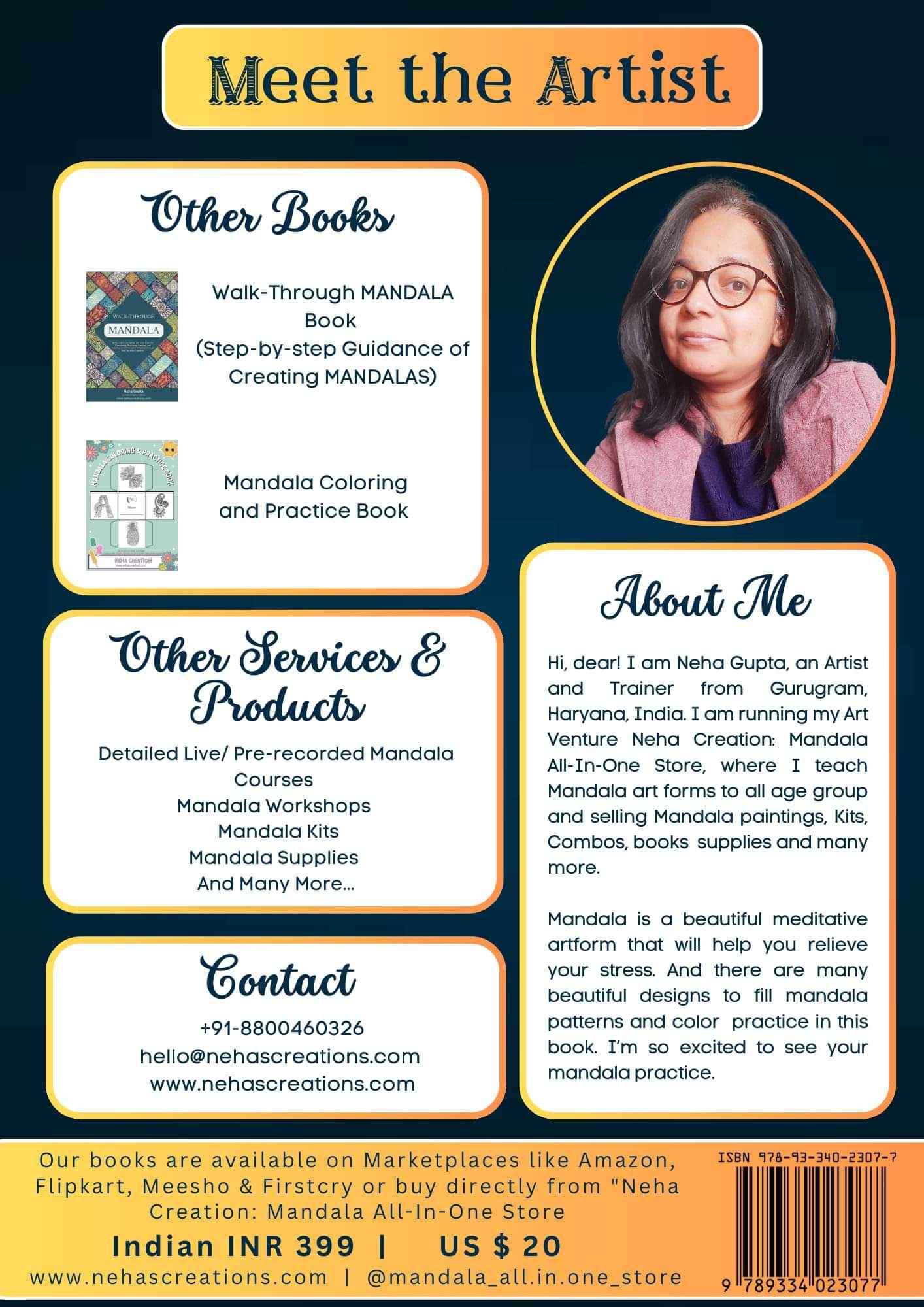 Self-Reflection Mandala Book (Structural Designs Creation, Patterns, Color Theory & Manifest Pages)