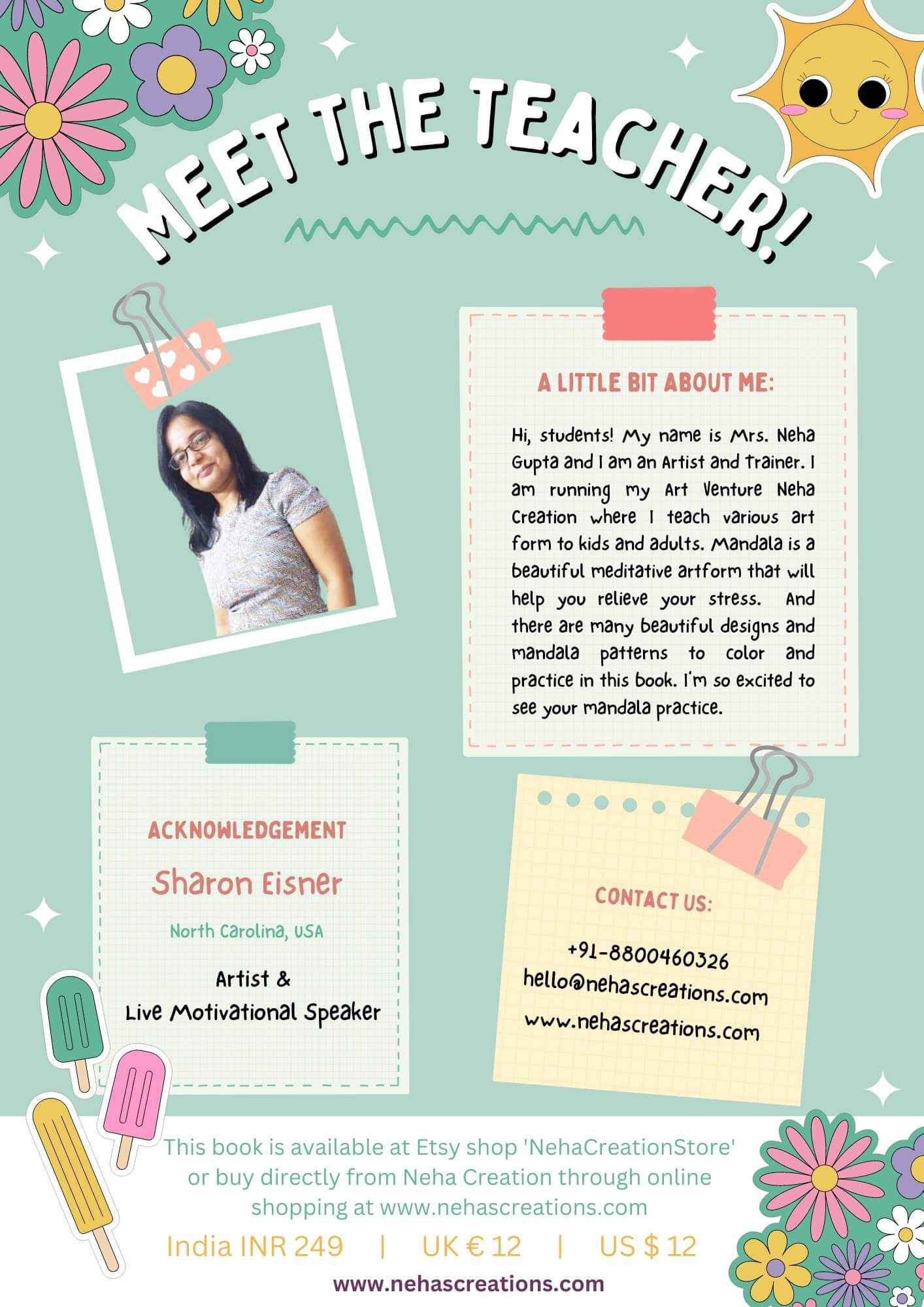 Mandala Coloring and Practice Book (Perfect for Kids & Adults Both)