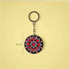 Set Of 16 MDF Keychains