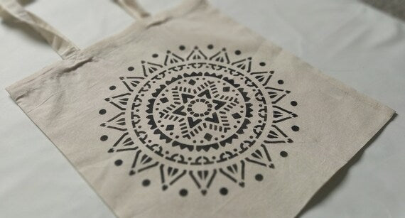 VantageKart Natural Cotton Plain Tote Shopping Bags