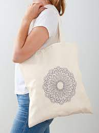 VantageKart Natural Cotton Plain Tote Shopping Bags