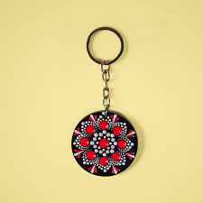 MDF DIY Keychain- Circle(1 Piece)