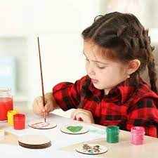 MDF DIY Coaster - 4", 4 mm (6 Piece)