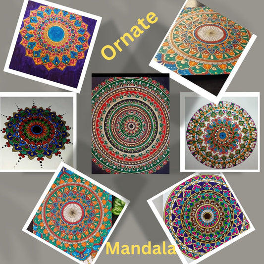 Several ornate mandala designs.