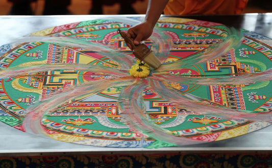 The Spiritual Meaning Behind Mandala Destruction