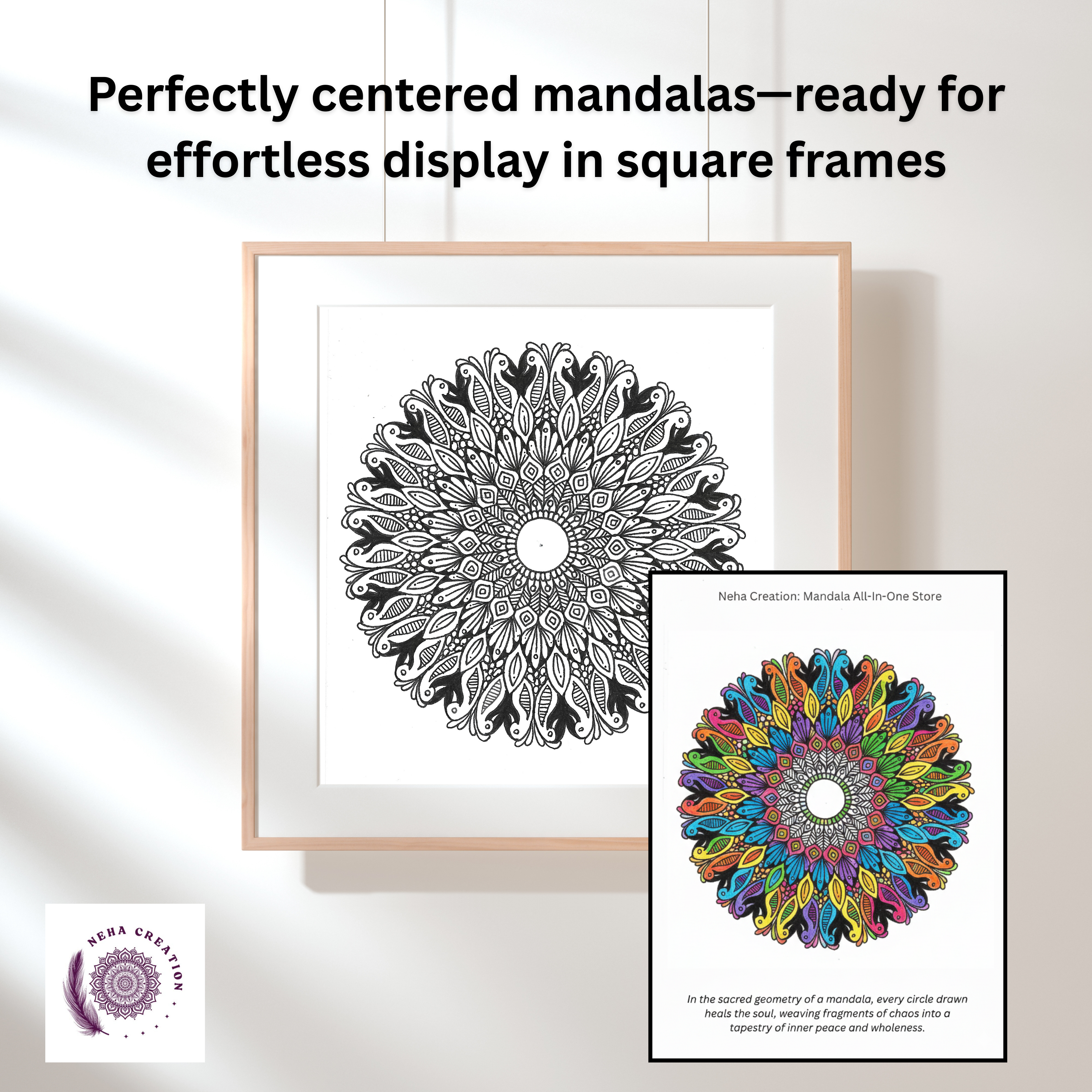 Best Mandala Coloring Pages for Adults: 12 Unique Intricate Designs fo ...