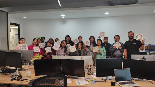 Corporate Workshop of Mandala Art for Innovative Thinking