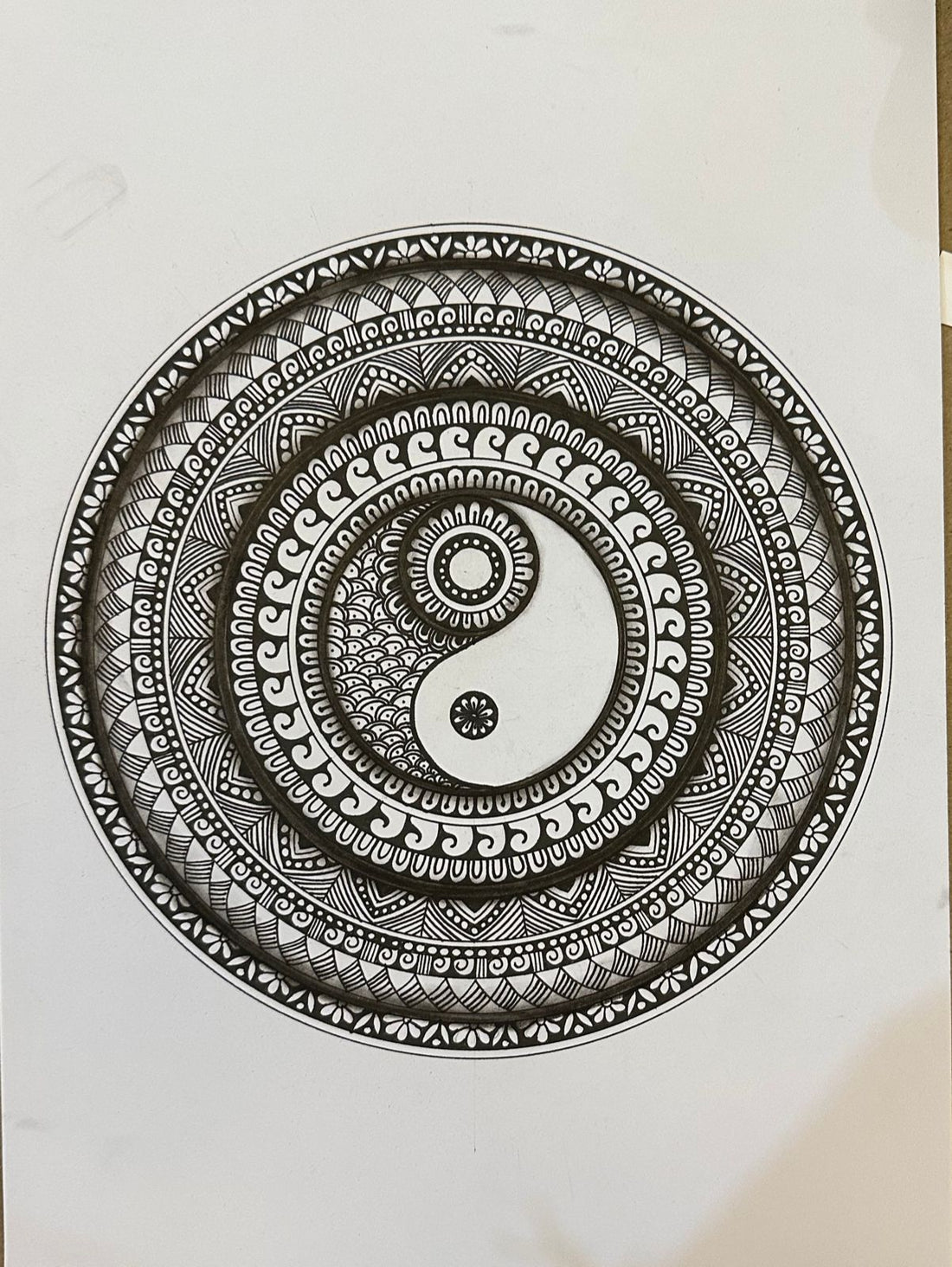 Yin Yang Mandala