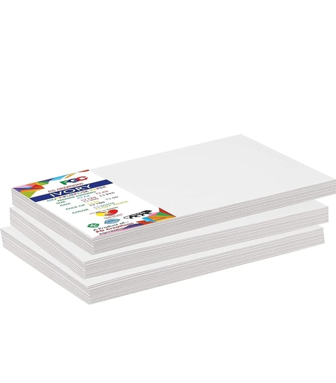 300 GSM Ivory Sheets A4 Size