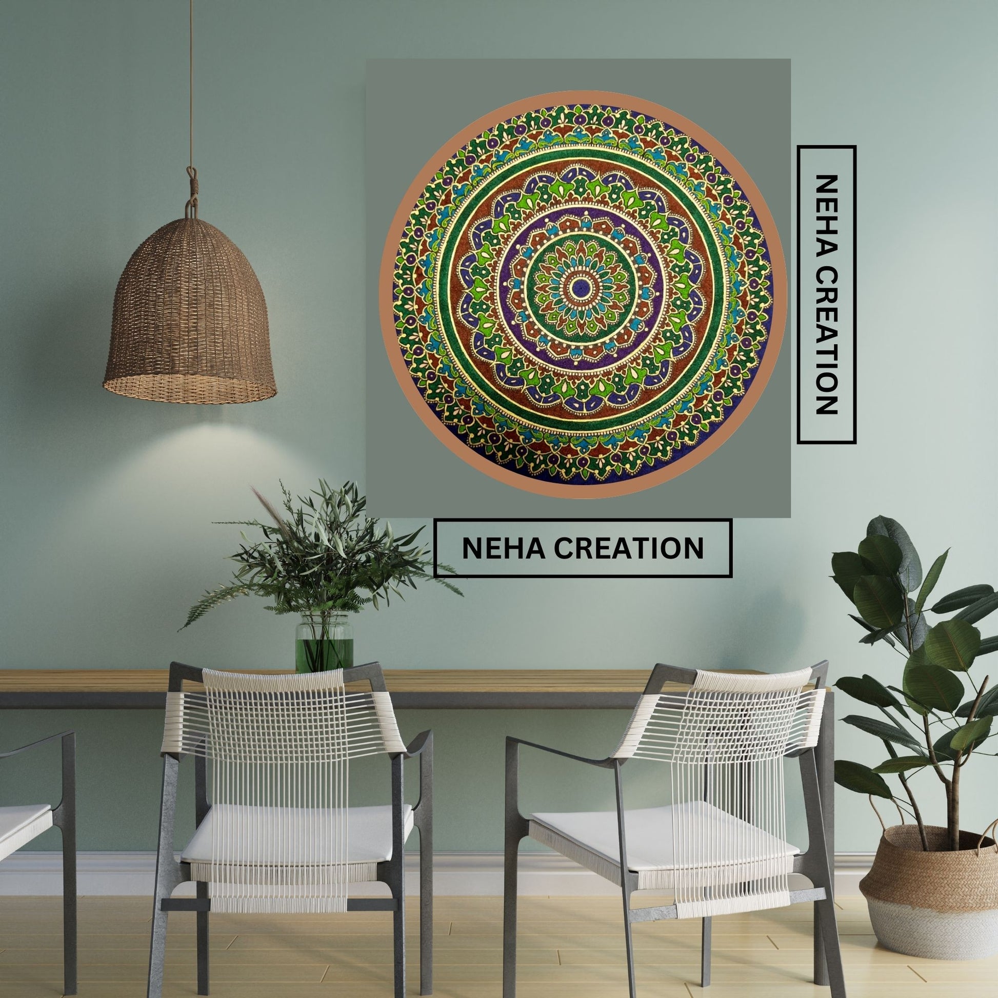 Intricate Ornate Mandala 