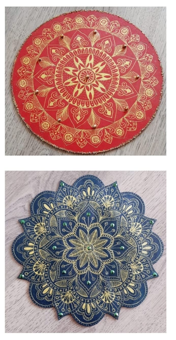 Pre Marked Mandala
