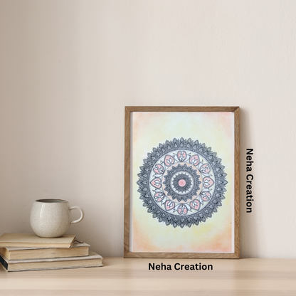 Intricate Tezhip Mandala