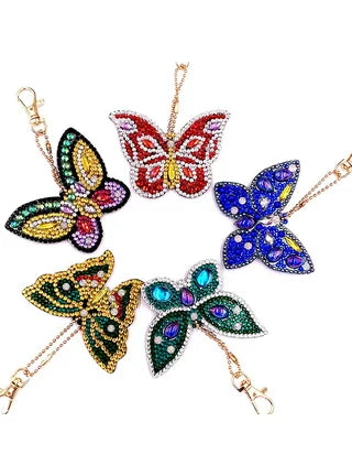 MDF DIY Butterfly Keychain