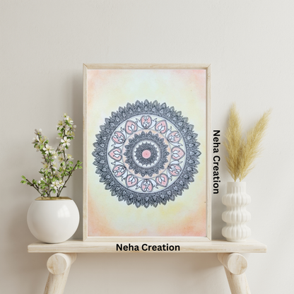 Intricate Tezhip Mandala