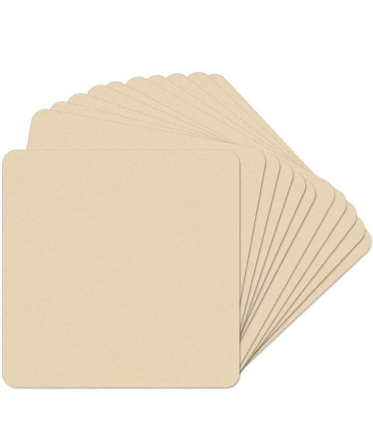 MDF DIY Coaster Square- 3.5"