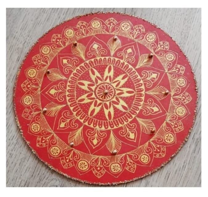 Pre Marked Mandala