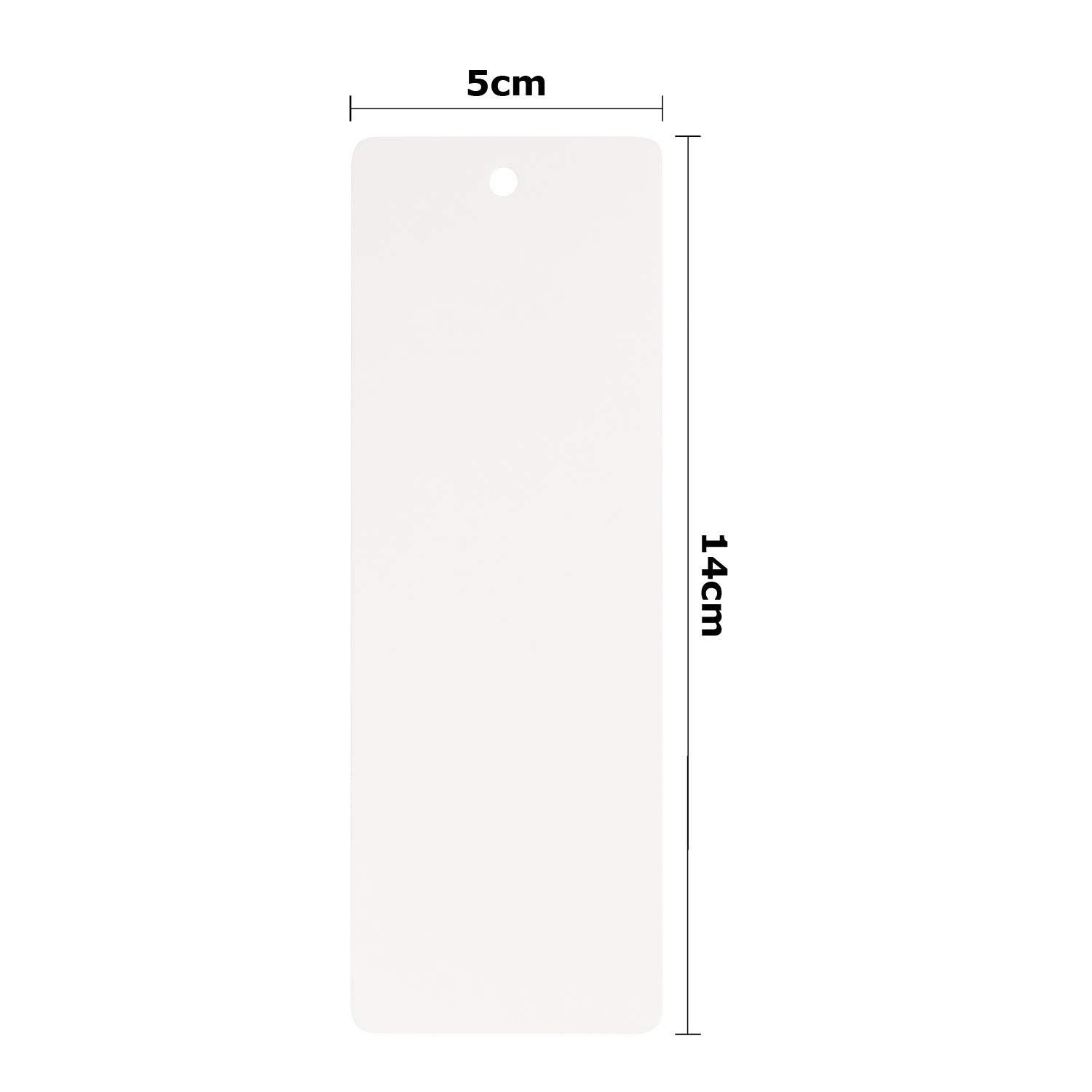 Ivory Paper Bookmark Set of 20 | DIY Craft Bookmark Blanks – Neha ...