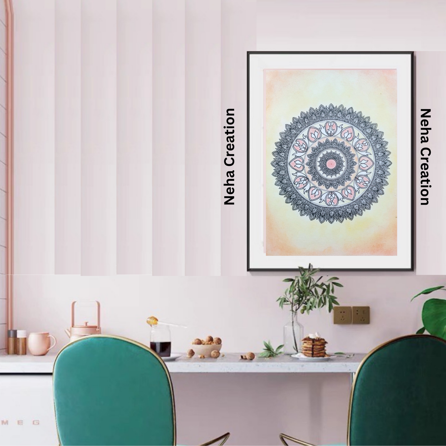 Intricate Tezhip Mandala