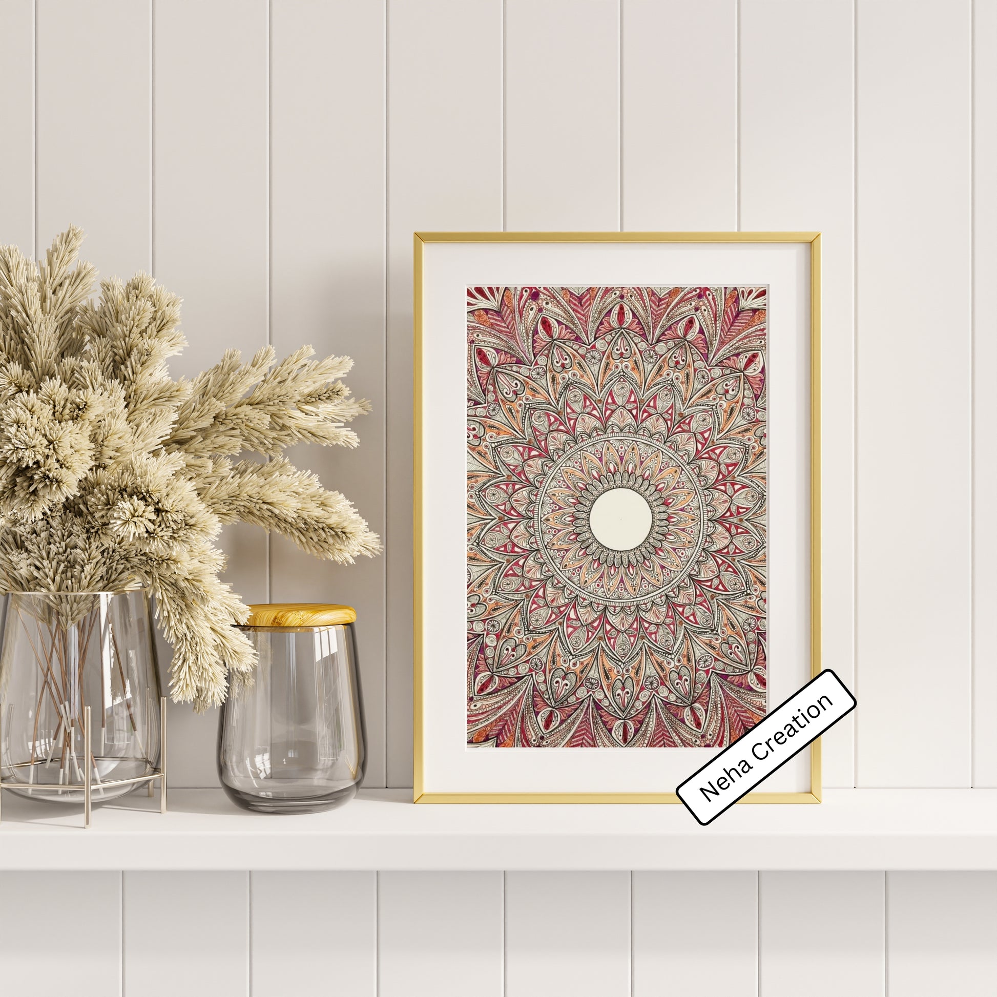 Colorful Intricate Mandala
