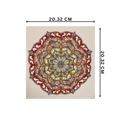 Mini Colorful Intricate Mandala Painting