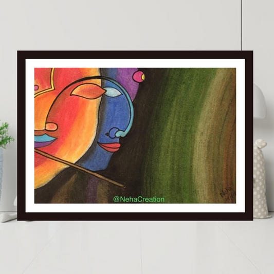 Radhe- Krishna art