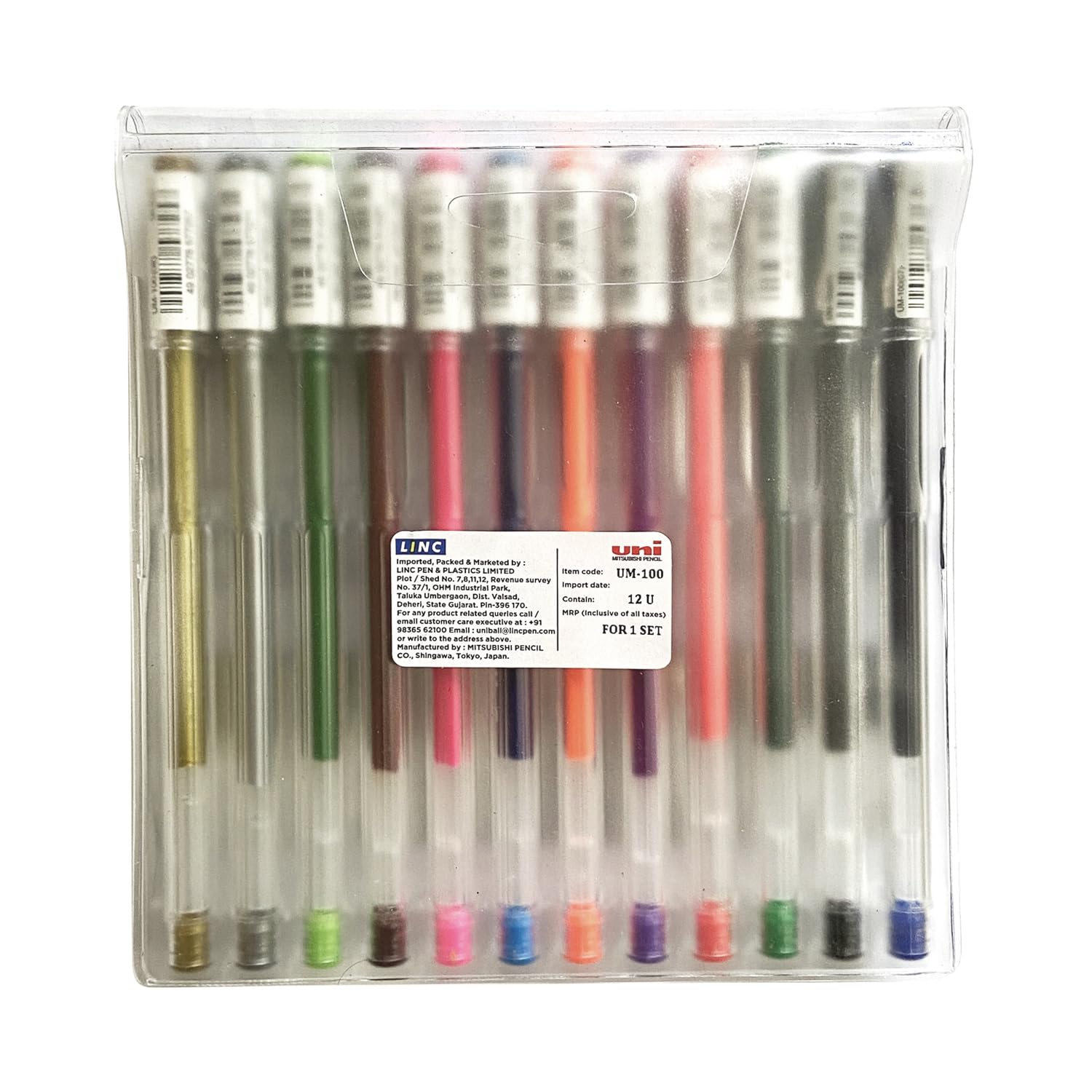 Gel Pen Multicolour