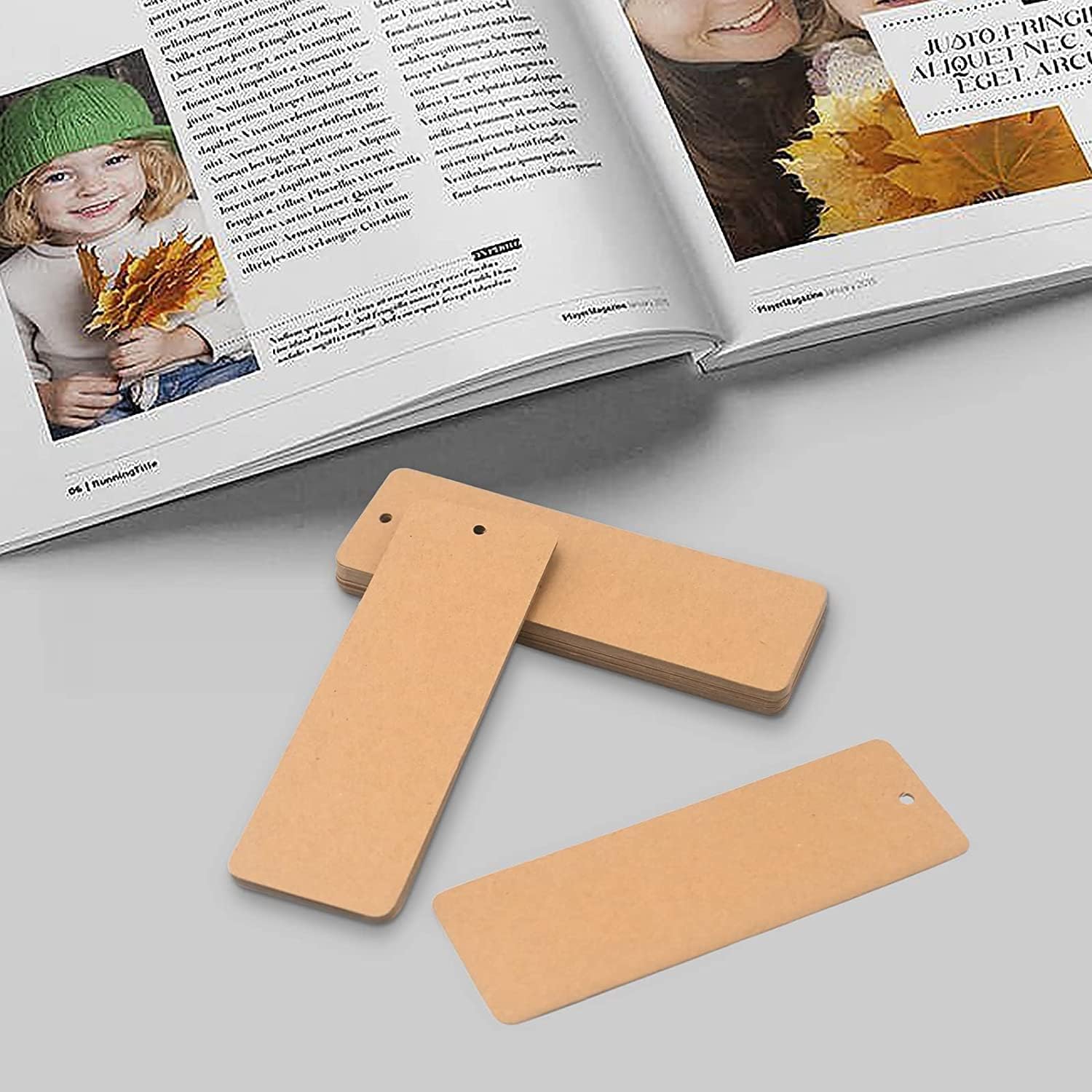 Wooden bookmark
