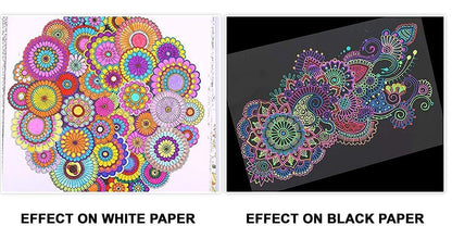  Neon Fine Gel Pens art