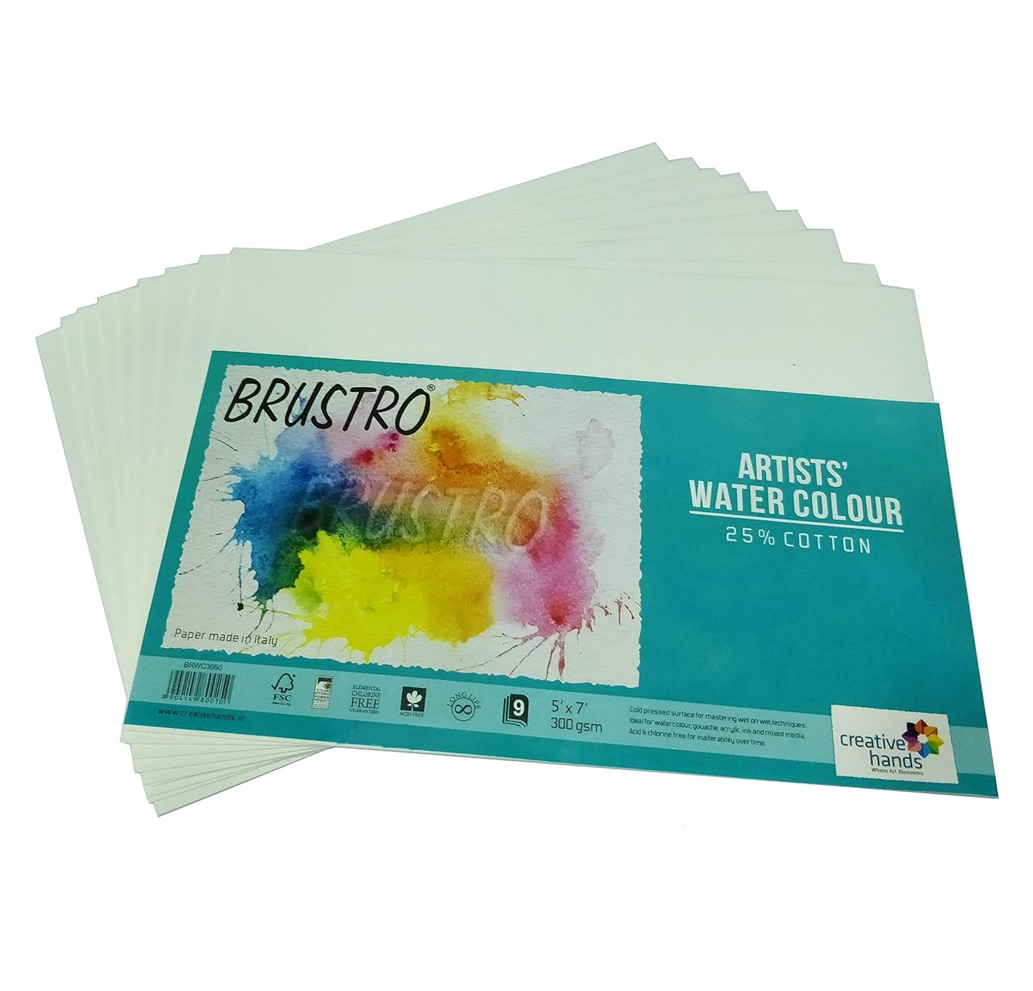 Watercolor Cold Pressed Paper 300gsm A4