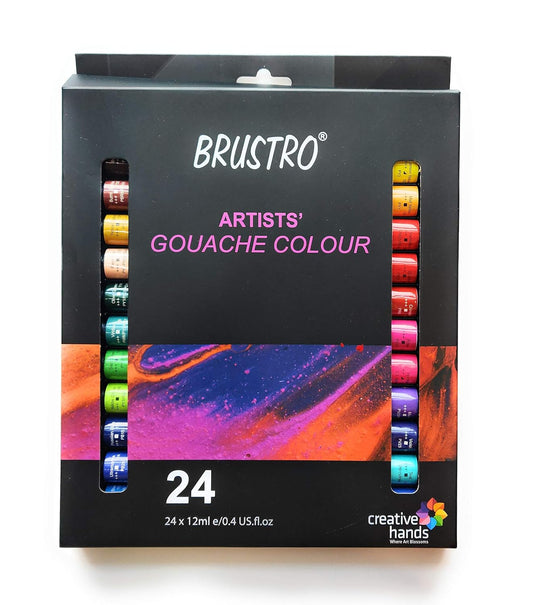 Gouache Color set of 24