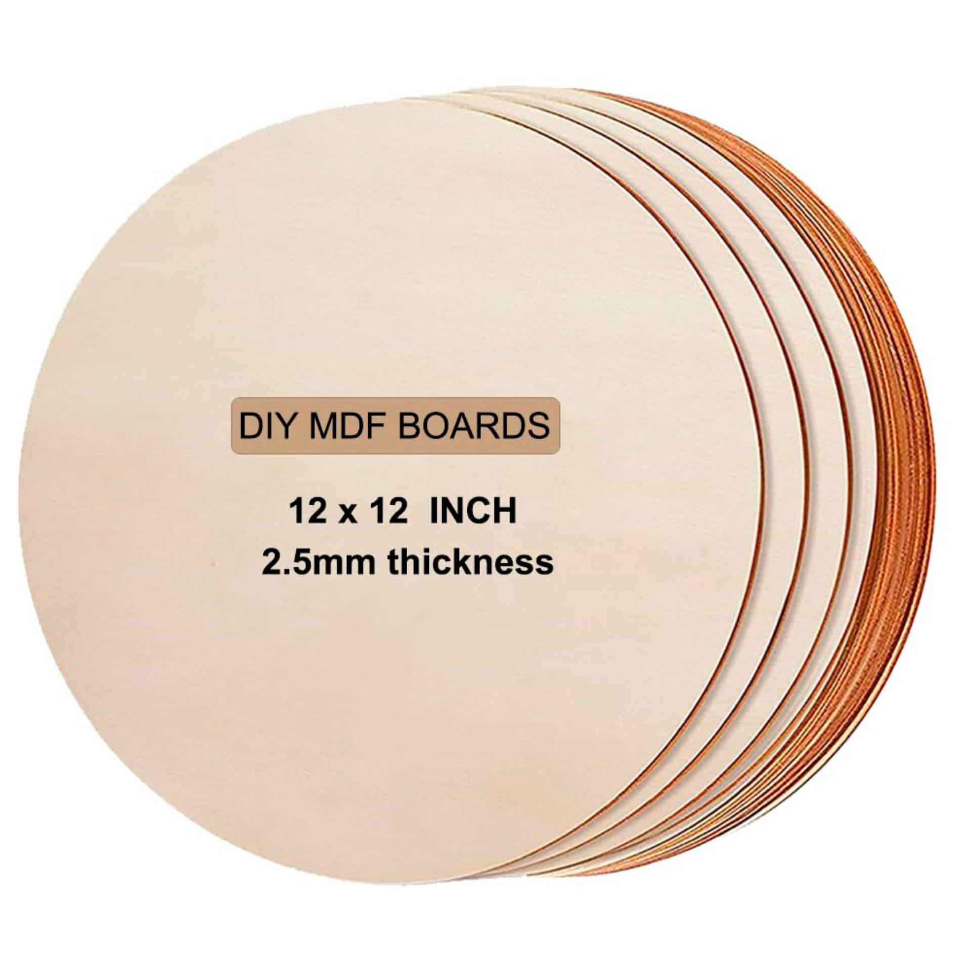 Circle MDF(12 inch) For Art