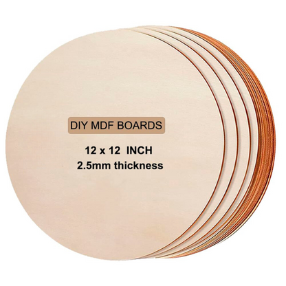 Circle MDF(12 inch) For Art