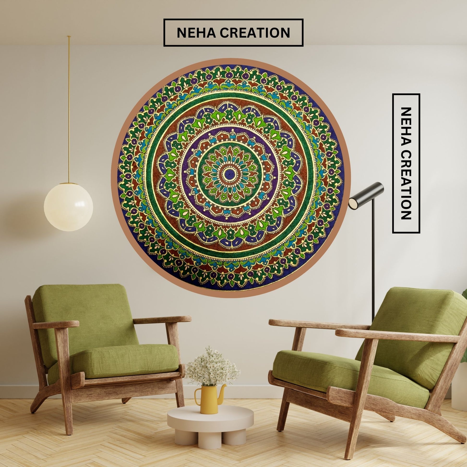Intricate Ornate Mandala 