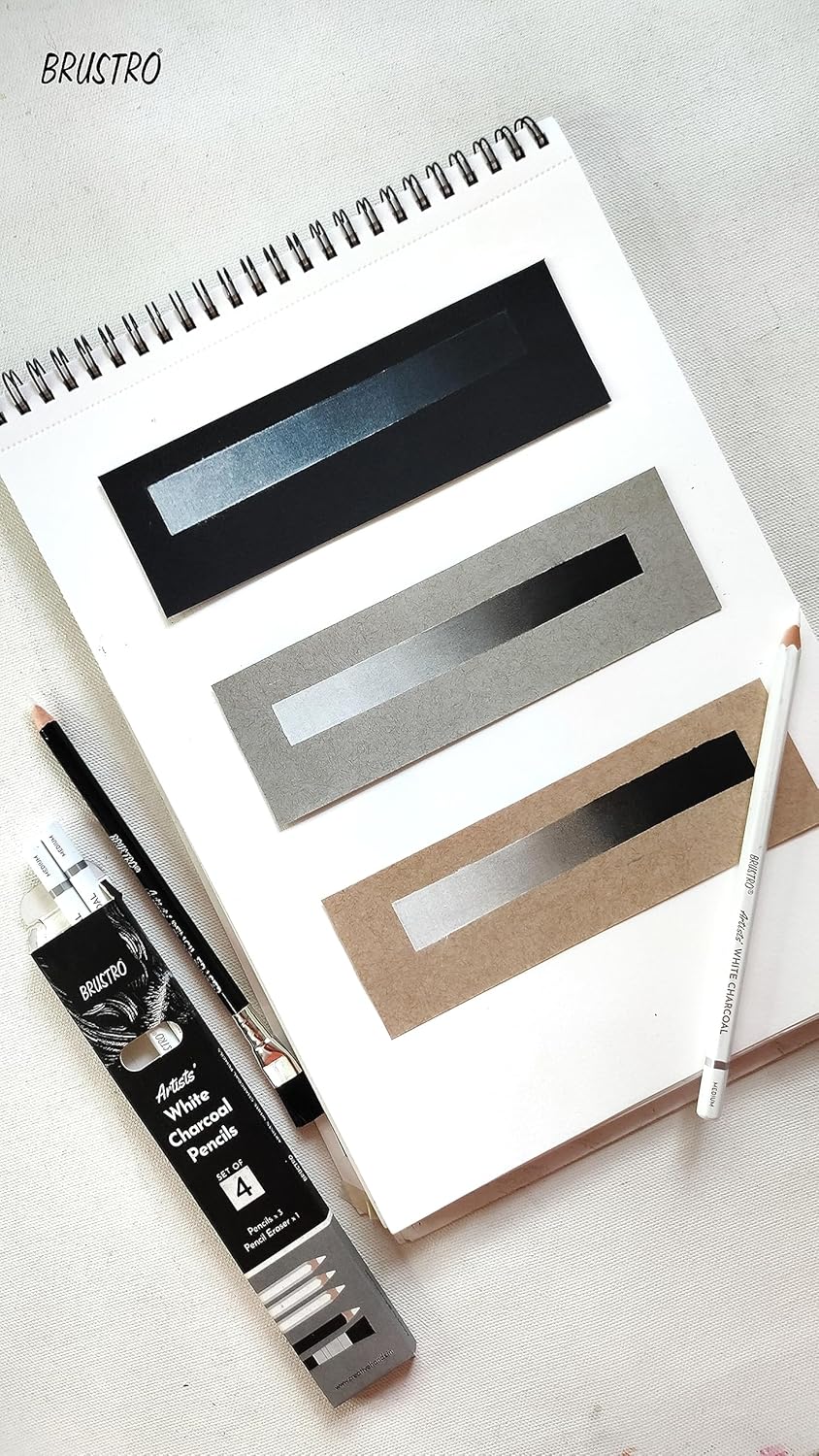 White  Pencil White Eraser 