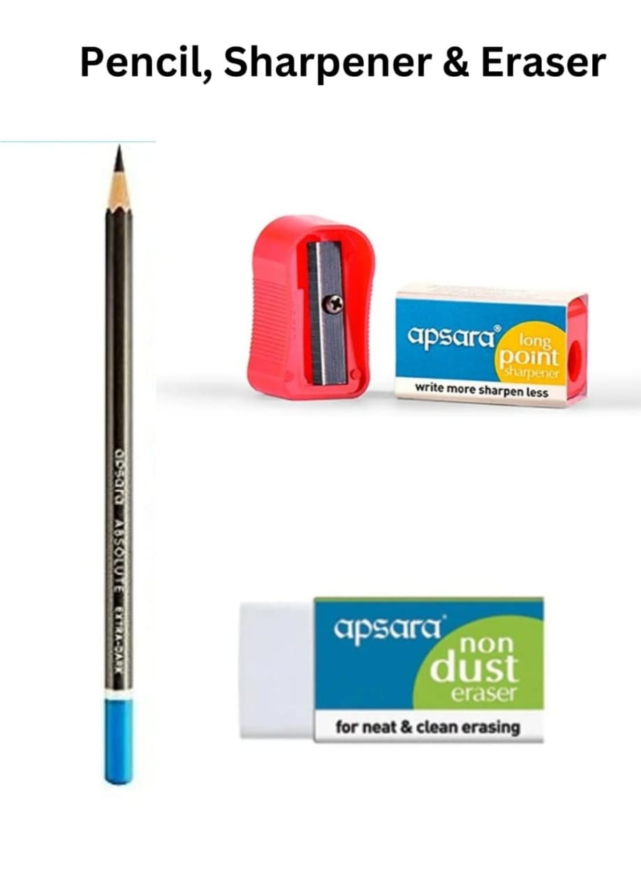 Pencil Eraser  Sharpener 
