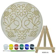 Combo of MDF Plain Round Circle for decoration